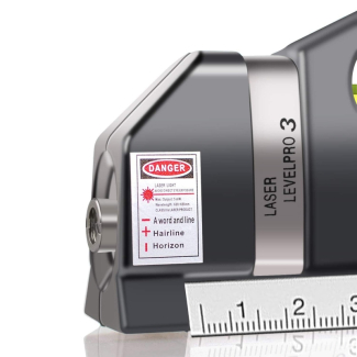 Multipurpose Laser Level with Bubble Level and Measuring Tape for Accurate Hanging Price in Pakistan | LAPTAB