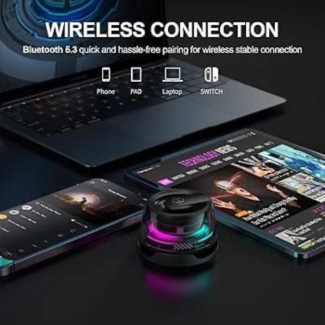 Magnetic Portable Bluetooth Speaker with 360? HiFi Stereo and RGB Light Price in Pakistan | LAPTAB