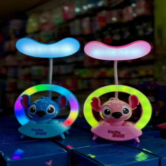 Stitch Anime Light Cartoon Led lamp With Rainbow Shades