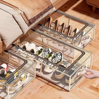 Shoe Storage Box with Steel Frame - Large Waterproof Rack for All Types Price in Pakistan | LAPTAB