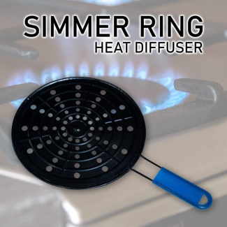 Simmer Ring Black Non-Stick with Plastic Handle for Durable Cooking Price in Pakistan | LAPTAB