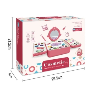 Kids Cosmetic Briefcase Set with Nails Accessories - Durable ABS Plastic Price in Pakistan | LAPTAB