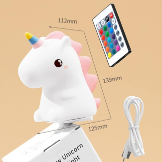Magical Unicorn Character Lamp with Touch & Remote Control for Kids Price in Pakistan | LAPTAB