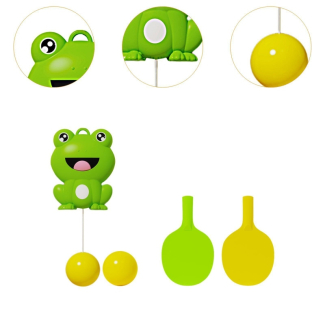 Kids Ping Pong Trainer Game Set with 2 Rackets and Soft Ball Price in Pakistan | LAPTAB