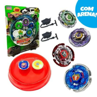 Kids Beyb Battle Set with Stadium, 4 High-Speed Tops & 2 Launchers Price in Pakistan | LAPTAB
