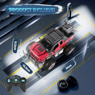Remote Control Jeep with USB, All-Terrain Spray Action, Dual Batteries Price in Pakistan | LAPTAB