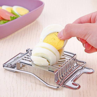 Stainless Steel Egg Slicer Cutter for Perfect Slices and Easy Cleaning Price in Pakistan | LAPTAB