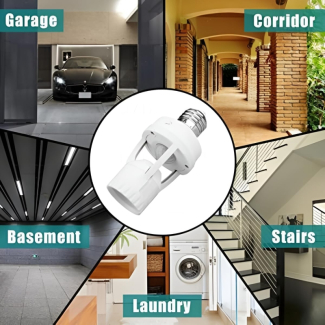 Motion Sensor Bulb Holder Light Socket for Smart Indoor Lighting