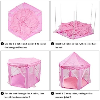 Baby Castle Tent House - Indoor/Outdoor Play Tent for Kids Price in Pakistan | LAPTAB