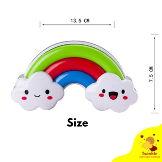 Sensor System Rainbow Cloud shape night light color Price in Pakistan | LAPTAB