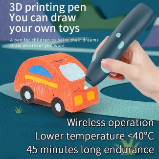 Kids 3D Pen DLC-1G/DLC-1P, Rechargeable with USB, PCL Filament Price in Pakistan | LAPTAB