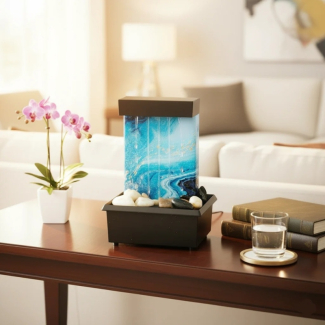 Tabletop Water Fountain with Light  Price in Pakistan | LAPTAB