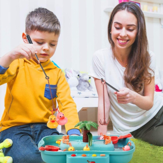 Fish Catching game With Water Circulation Pool 