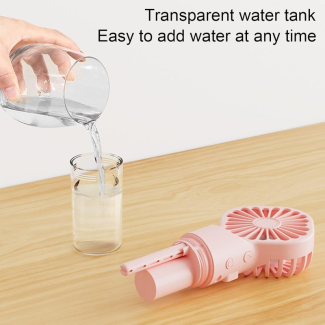 Handheld Mini Fan USB Rechargeable Portable Humidifier  Price in Pakistan | LAPTAB