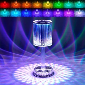 PXP Retail Diamond Shape Touch Lamp with Remote, 16 Colors, USB Desk Light Price in Pakistan | LAPTAB
