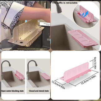 Foldable Sink splush Guard