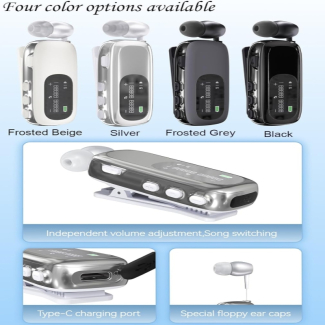 Bluetooth Headset with Retractable Cables
