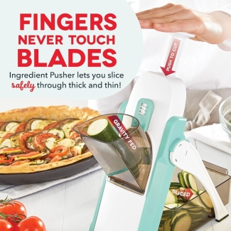 Safe Slice Foldable Mandoline Slicer - Adjustable Vegetable Chopper Price in Pakistan | LAPTAB