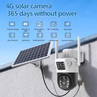 4G Solar Powered Security Camera with SIM and Battery Backup Price in Pakistan | LAPTAB
