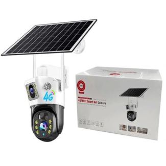 4G Solar Powered Security Camera with SIM and Battery Backup