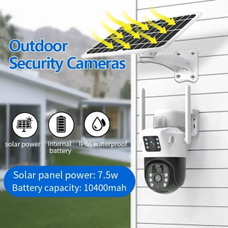 4G Solar Powered Security Camera with SIM and Battery Backup Price in Pakistan | LAPTAB