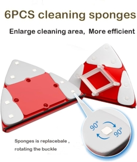 Fcare Adjustable Magnetic Glass Cleaner for Various Thicknesses (0.3