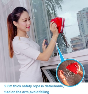 Fcare Adjustable Magnetic Glass Cleaner for Various Thicknesses (0.3