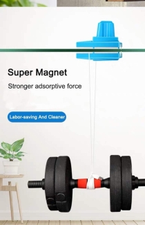 Fcare Adjustable Magnetic Glass Cleaner for Various Thicknesses (0.3