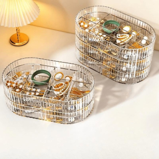 3 Tier Acrylic Jewelry Box Price in Pakistan | LAPTAB