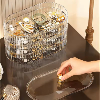 3 Tier Acrylic Jewelry Box