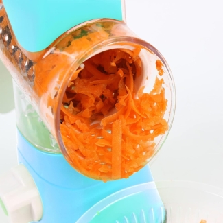 Stainless Steel Table Top Drum Grater - Manual Multi-Functional Slicer Price in Pakistan | LAPTAB