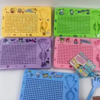 2In1 Magnetic Drawing Pad With Maz Game Big Size For Kids 