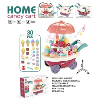 Fantastic Kids Toys 36 Pcs Ice Cream Play Set with Desserts Price in Pakistan | LAPTAB