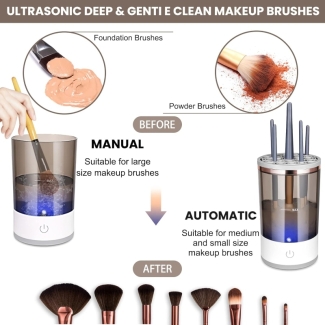 Automatic USB Makeup Brush Cleaner Machine for Quick and Deep Cleaning Price in Pakistan | LAPTAB