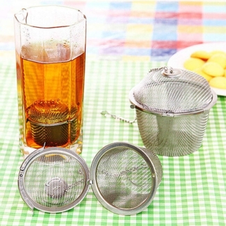 Stainless Steel Tea Infuser Filter with Hanging Chain and Mesh Strainer Price in Pakistan | LAPTAB