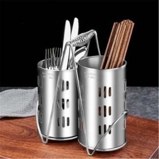 2pcs Round Spoon Holder Storage Cage for Organized Kitchen Cutlery Price in Pakistan | LAPTAB