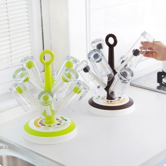 Tree Drain Rack Kitchen Organizer Shelf 