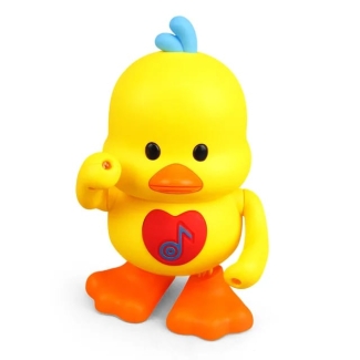 Battery Operated Dancing Duck Toy with Lights and Sounds for Kids Price in Pakistan | LAPTAB