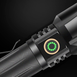 Outdoor Self Defence LED Flashlight with Adjustable Light Modes Price in Pakistan | LAPTAB