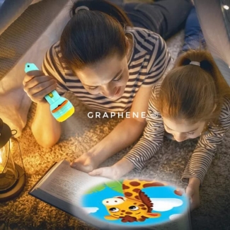 Kids Projector Torch - Educational Flashlight with 3 to 10 Reels, Multicolor Price in Pakistan | LAPTAB