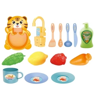 Kids Kitchen Sink with Water Rotation - Creative Role Play Toy Price in Pakistan | LAPTAB