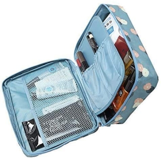 Travel Multi Pouch - Durable Oxford Cloth Cosmetic Bag with Hanging Hook Price in Pakistan | LAPTAB