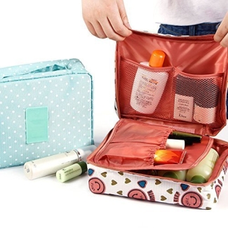 Travel Multi Pouch - Durable Oxford Cloth Cosmetic Bag with Hanging Hook Price in Pakistan | LAPTAB