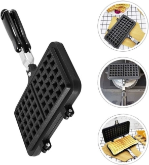 Waffle Maker Machine with Non-Stick Coating and Long Handle Design Price in Pakistan | LAPTAB