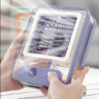 JAGMAG Portable Air Cooler Desktop Fan with Humidification and LED Light Price in Pakistan | LAPTAB