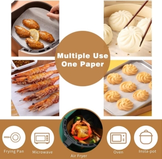 Air Fryer Disposable Paper Liners - 50 pcs Set, Bowl Shape Design Price in Pakistan | LAPTAB