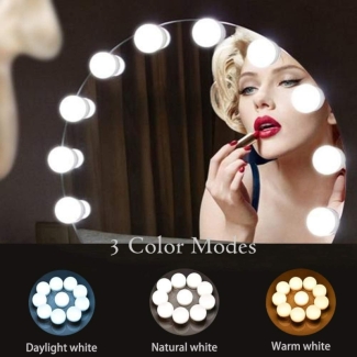 Adjustable LED Vanity Light for Makeup with Easy Installation Price in Pakistan | LAPTAB