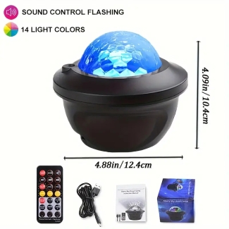 Galaxy Night Light Ceiling Lamp - 3-in-1 Projector with Bluetooth Speaker Price in Pakistan | LAPTAB