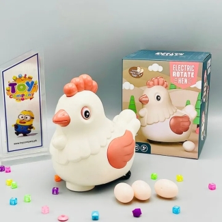 Battery Operated Laying Hen Toy with Lights and Sounds for Kids Price in Pakistan | LAPTAB