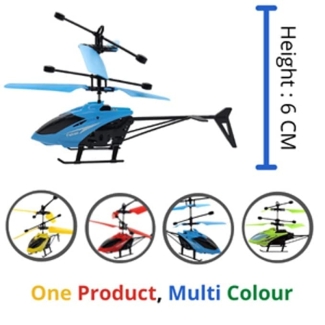 Remote-Controlled Helicopter with Lights, Durable and Easy to Operate